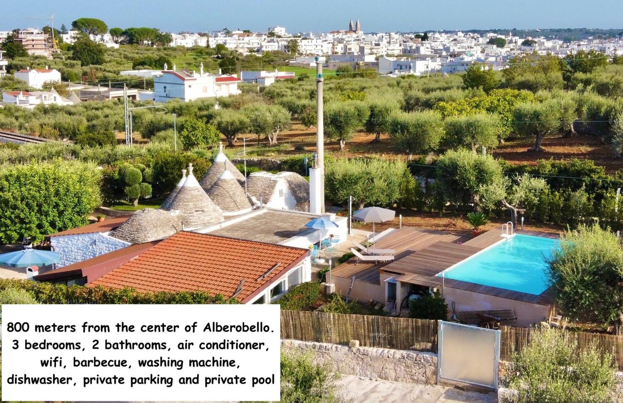 Вілла Trullo Il Carrubo Альберобелло Екстер'єр фото